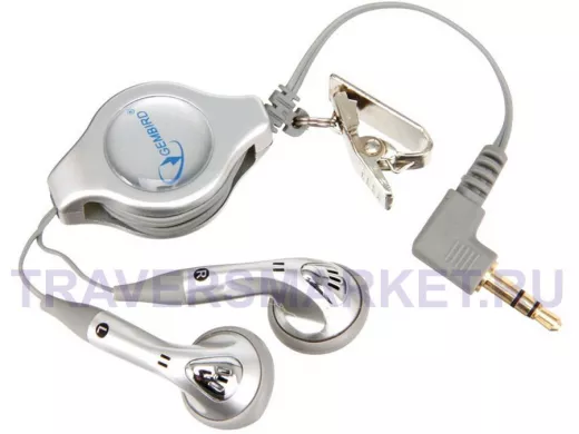Наушники MIC-411R без оголовья Gembird ,сматывание провода