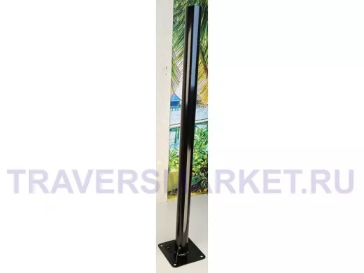 Кронштейн "SAT-900-8339" черный для крепления спутниковых антенн (высота0,9м/диаметр трубы 50мм)