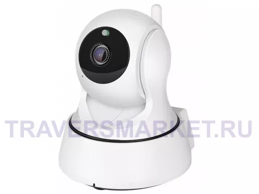 IP видеокамера беспроводная 2Mp с Wi-Fi поворотная  Орбита OT-C329 Белая WI-FI  YCC365  YCC365 plus