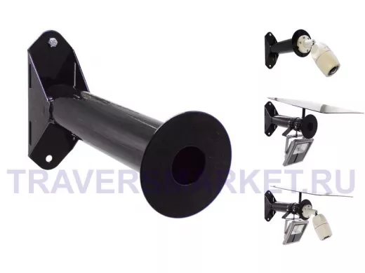 Кронштейн для камер и прожекторов на столбы под СИП-ленту, 0,28м 