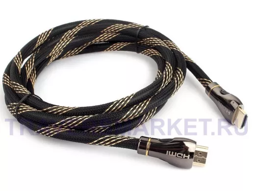 Шнур  HDMI / HDMI  2,5м  Cablexpert CCP-HDMI8K-2.5M v2.1,8K,19M/19M,черный,позол.разъе