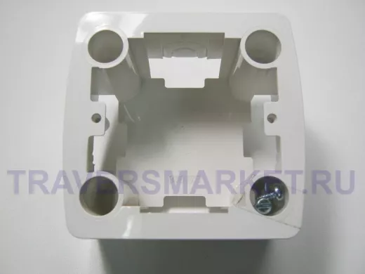 Vi-ko Carmen бел  коробка накладная 571009